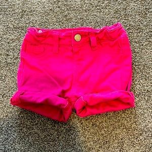Dear Juniper Hot Pink Jean Shorts